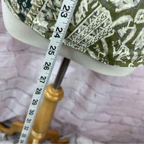 coldwater creek 3/4 sleeve patchwork top sz 8 petite preppy cottagecore - Picture 4 of 8